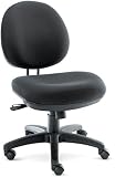 Alera IN48AFA10B Interval Series High-Performance Task Chair, Black Fabric