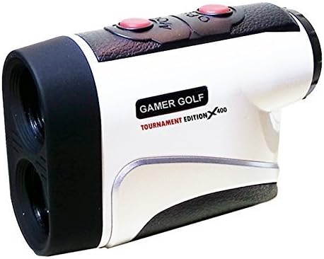 Golf Rangefinder - Gamer Golf V400 Laser Range Finder with Advanced Pin Seeking Technology