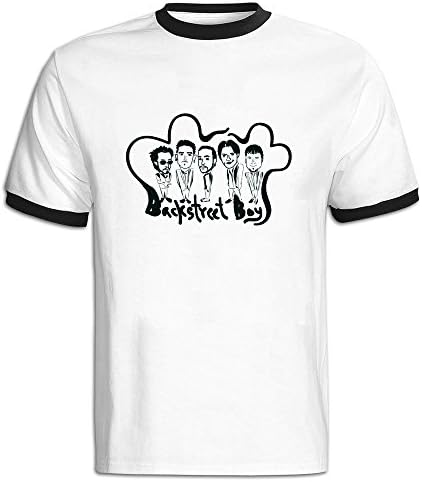 NKNL Mans Backstreet Boys BSB Never Gone Nick Carter Black Tshirt