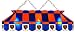 Imperial Chicago Bears Licensed 40-Inch Rectangular Stained Glass Billiard Table Light