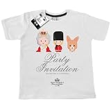 Dirty Fingers - Party Invitation...You must join us in celebration (Diamond Jubilee) - Child's T-shirt