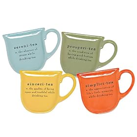 Tea Talk Tea Plate Set