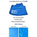 PROFI GEWEBEPLANE Trampolin Randabdeckung Umrandung 360-366 cm RF366