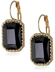 Lever Back Resin Single Drop Earrings
