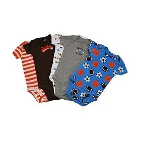 Buy Infant Boys Carter's Sports Body Suit 5 Pack (12 months) by carter's