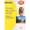 Histoire G�ographie CE2 : Fichier de trace �crite
