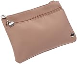 La Bagagerie Pouch, Pochette 20x15 cm femme - Moka, Synth&eacute;tique
