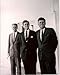 Robert, Edward & John F. Kennedy B&W 16x20 Photo
