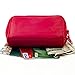 Goson Womens Leather Mini Wallet Credit Cards Cash Coin Holder