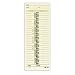 Adams Time Cards, Named Day Format, 3.4 x 9 Inches, Manila, 1-Sided, 400 Count (9659-400)