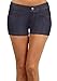 Yelete Women's Casual Summer Stretchy Jegging Shorts (Small, Navy)