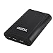 Tomo V8-4 Portable Extra LCD Display 18650 USB Battery Charger Power Bank with 4 Slots For iPhone Samsung HTC iPad (Black)