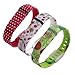 bayite Replacement Wrist Band for Fitbit Flex with Secure Fasteners Sleeve and Metal Clasps Small Pack of 3