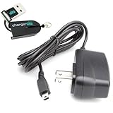 AC Adapter Wall Charger w/6'FT Power Cable Cord by ChargerCity for TomTOM ONE 2nd 3rd Edition XL XL*S 125 130 130*S 135 140 145 325 330 335TM 340 XXL 550 540 535 530 GO 920 930 720 730 740 630 640 TOM TOM LIVE Traffic GPS. Free ChargerCity OEM Micro SD Memory Card Reader Writer **Item include Manufacture Direct Replacement Warranty **