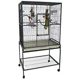 Bird Cages : Flight Bird Cage with Stand CFAE-322262-6000 by CagesUnder500Dollars.com
