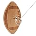 GSE Games & Sports Expert Bamboo Toss Hook and Ring Toss Game Set (Two Styles) (Football)