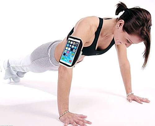 iphone 6 Plus Cases,Golden fame Movement Arm Band Waterproof Cellphone Protective Sleeve for iphone 6 Plus (5.5") [HB14] Gray