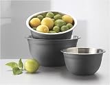 METRO 0116E MIXING BOWLS S/3 BLACK COATED EXTER