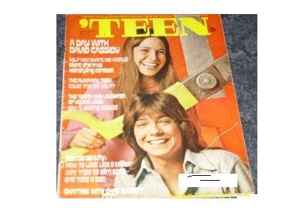 TEEN magazine June 1971 David Cassidy,Chad Everett