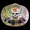 WWE Smoking Skull Belt Buckle