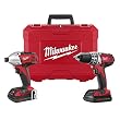 Milwaukee 2691-22 18-Volt Compact Drill and Impact Driver Combo Kit ~ Milwaukee