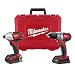 Milwaukee 2691-22 18-Volt Compact Drill and Impact Driver Combo Kit