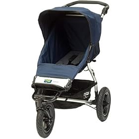 Mountain Buggy Urban Single Jogging Stroller in Navy by Mountain Buggy