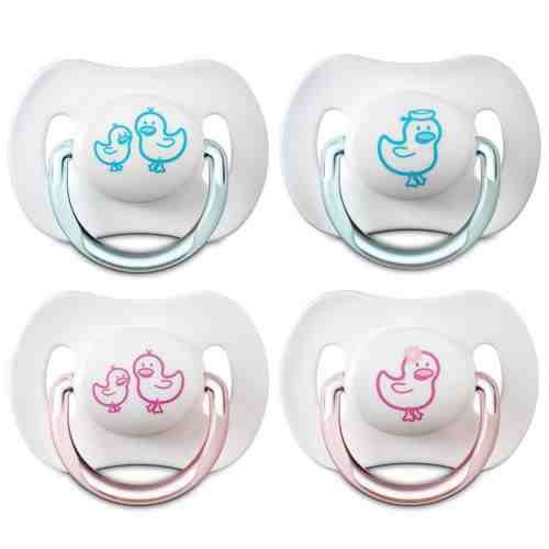 Childrens Toyshop   : Tommee Tippee Decorated Orthodontic Soother (0-6m)