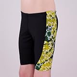 Tuga Boys Jammer Shorts (UPF 50+), Malachite, 4/5 yrs