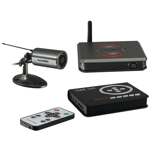 SECURITYMAN HOMEDVR-KT1 OUTDOOR WIRELESS CAMERA SYSTEM KIT (HOMEDVR-KT1) -