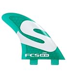 FCS S-25 SIMON ANDERSON Performance Core Large Tri Surfboard Fin Set