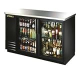 True TBB-2G 59 Back Bar Refrigerator with Glass Doors