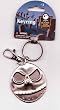 Nightmare Before Christmas Jack Mad Face Metal Keychain