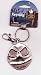 Nightmare Before Christmas Jack Mad Face Metal Keychain