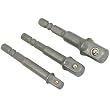 3 Socket Drive Extension Bits Power Drill Hand Tools