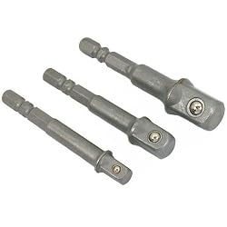 3 Socket Drive Extension Bits Power Drill Hand Tools