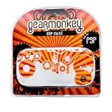 Gear Monkey Zipper Fashion Zip Case for Sony PSP - Orange, Gearmonkey