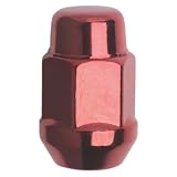 Gorilla Automotive 41137RD Acorn Bulge Seat Red Lug Nuts (12mm x 1.50 Thread Size) by Gorilla Automotive