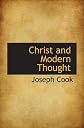 Christ and Modern Thought