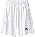 adidas Kids Unisex Squad 13 Shorts (Little Kids/Big Kids) White/White MD (10-12 Big Kids)