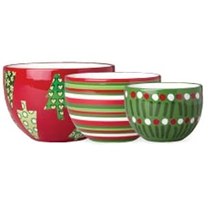 All Spruced Up Prep Bowl Set of 3 - 13oz., 24oz. and 40oz. by -