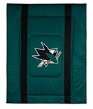 San Jose Sharks Sideline Twin Comforter