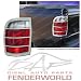 Automotive : FORD RANGER 02 03 04 05 06 CHROME TAIL LIGHT COVER TRIM