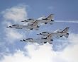 Thunderbirds (In Sky) Art Poster Print - 16" X 20"