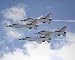 Thunderbirds (In Sky) Art Poster Print - 16" X 20"