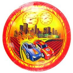 Race Car Nascar Fans Celebration Birthday Party Plates (24)