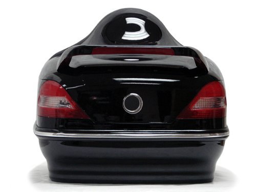 Universal Black Motorcycle Scooter Touring Hard Trunk Top Case with Tail Light for Harley Davidson, Honda, Yamaha, Suzuki, Vulcan Images