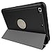 ipad mini case, ipad mini 2 case, Retina display, Acctrend hero series ipad mini 3 case with smart stand and Auto sleep wake function (black,black)