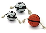 Karlie 45417 Action Ball Fu&szlig;ball Oder Basketball (&oslash; 19. 22 und 24 cm)
