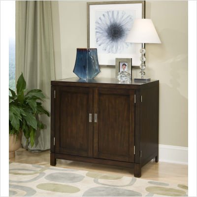Cheapest Home Styles City Chic Compact Office Cabinet in Espresso